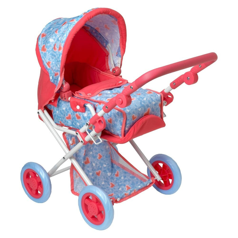 DollsWorld Deluxe Pram Hearts