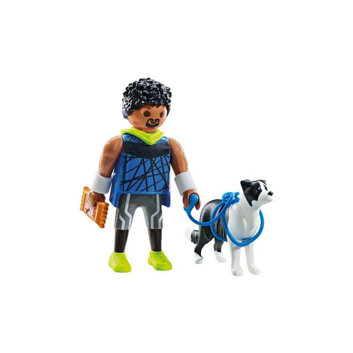 Playmobil Jogger with Border Collie 71740