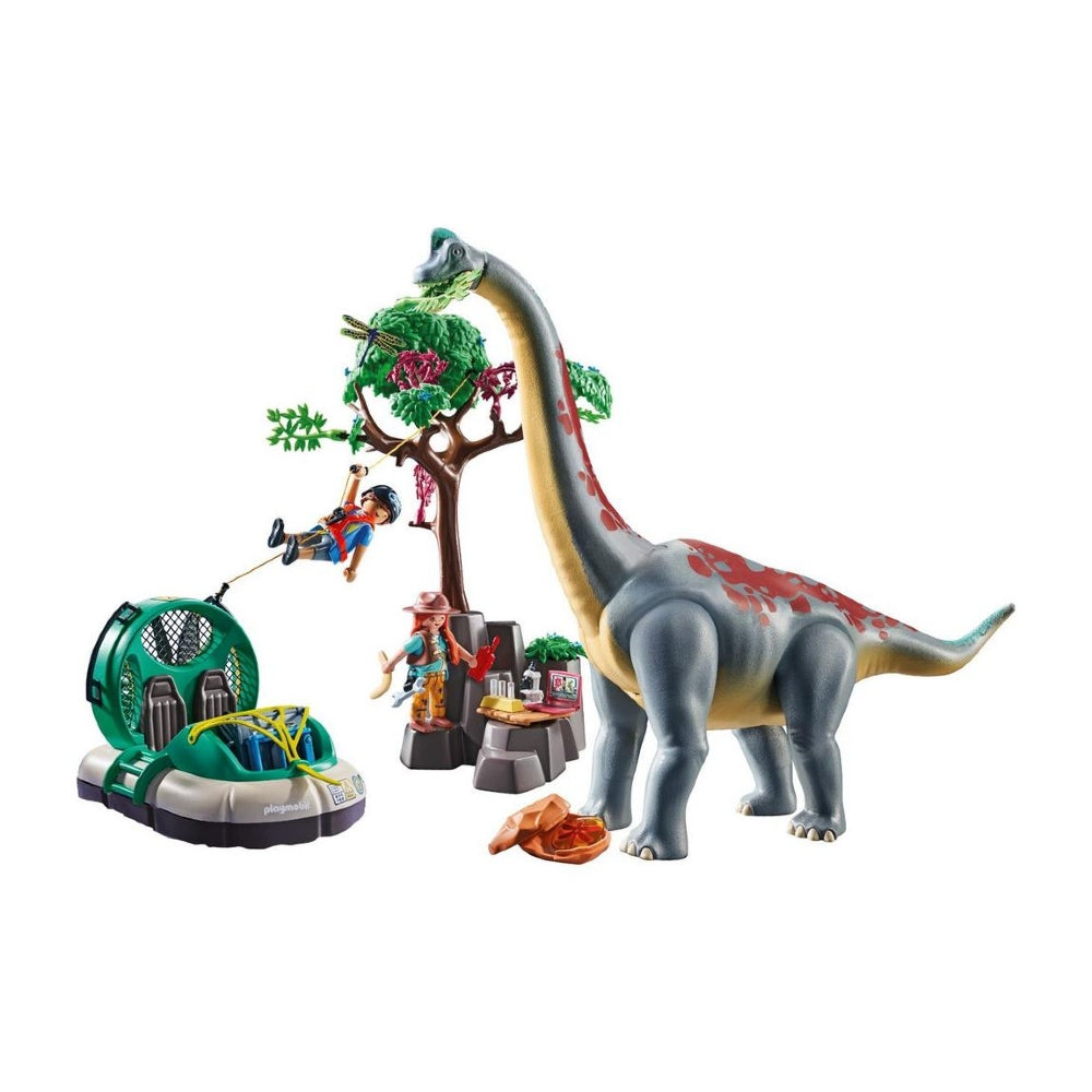 Playmobil Brachiosaurus with Hovercraft 71819