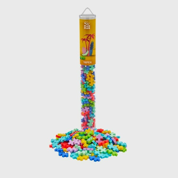 Plus Plus Tropical Mix Tube