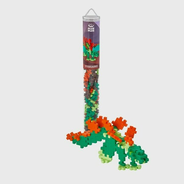 Plus Plus Stegosaurus Tube