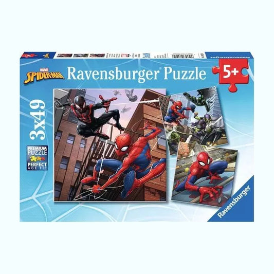 Spiderman 3x49pc Puzzle