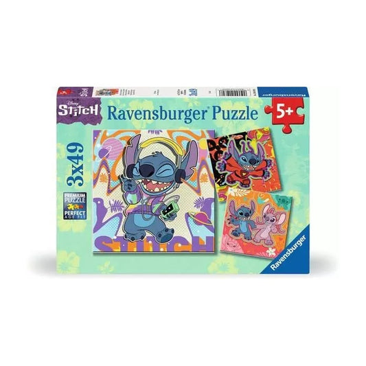 Stitch Play the Day Away 3x49pc