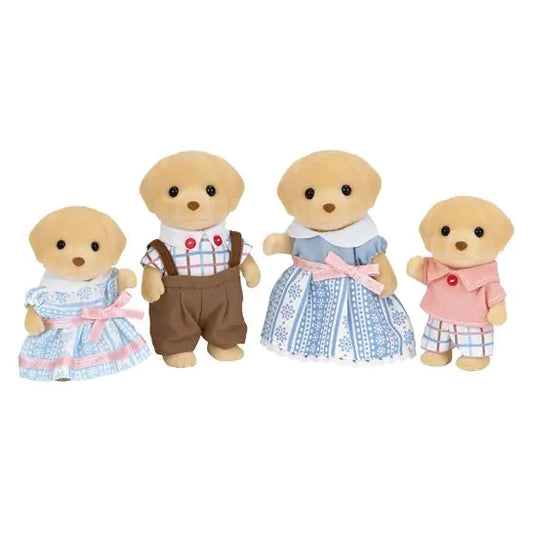 Sylvanian Yellow Labrador Family 5182