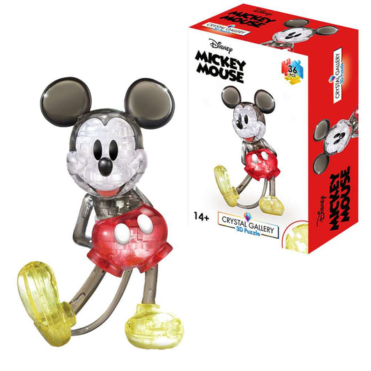 box for collectable Disney Mickey Mouse Crystal Gallery 3d buildable puzzle
