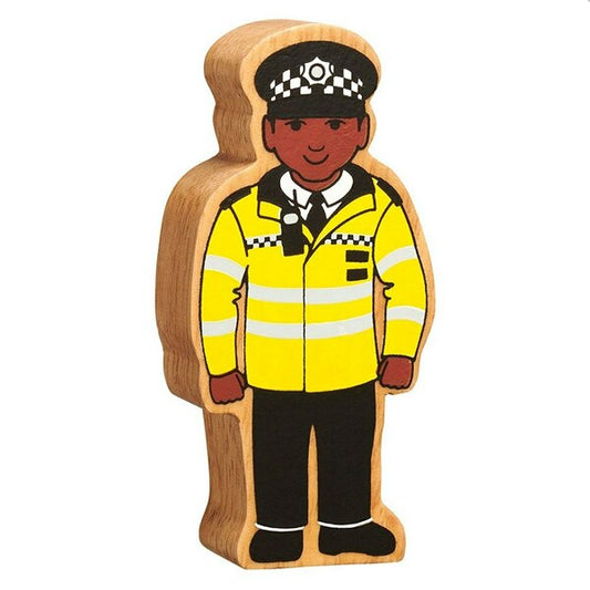 Wooden Figure Policeman