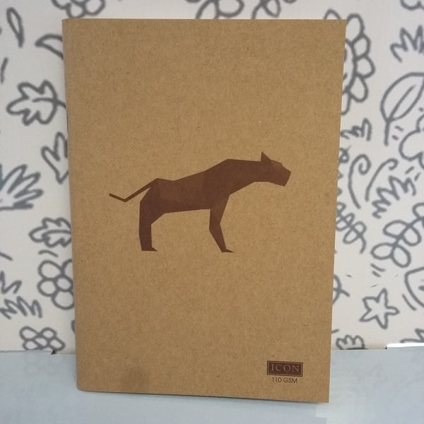 Icon Lined Notebook A5