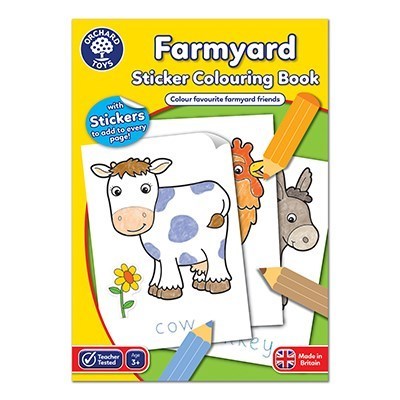 Orchard Farmyard Colouring Book
