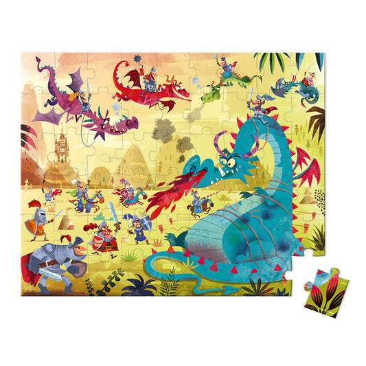 Janod Dragon 54pc Puzzle