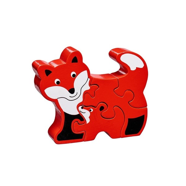 Wooden Puzzle Fox and Cub