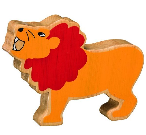 Wooden Animal Lion