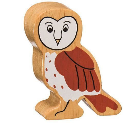 Wooden Animal Owl