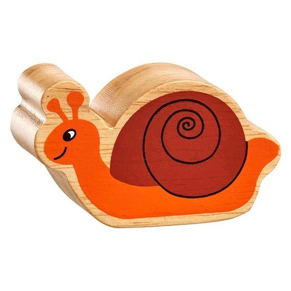 Wooden Animal Snail