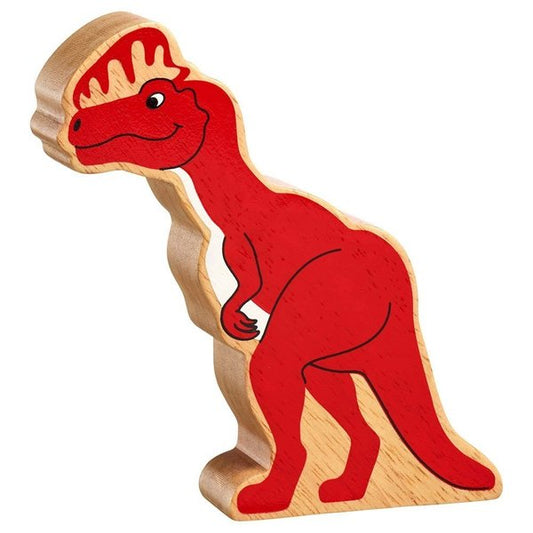Wooden Dinosaur Dilophosaurus