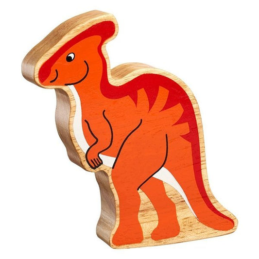 Wooden Dinosaur Parasaurolophus