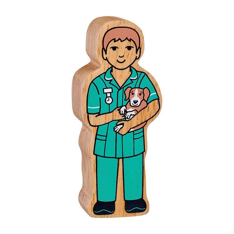Wooden Figure Vet