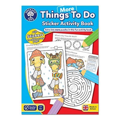 Orchard More Things To Do Colouring Book