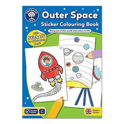 Orchard Outer Space Colouring Book