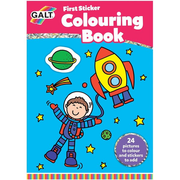 Galt First Sticker Colouring Book