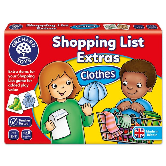 Orchard Shopping List Booster Pack: Clothes